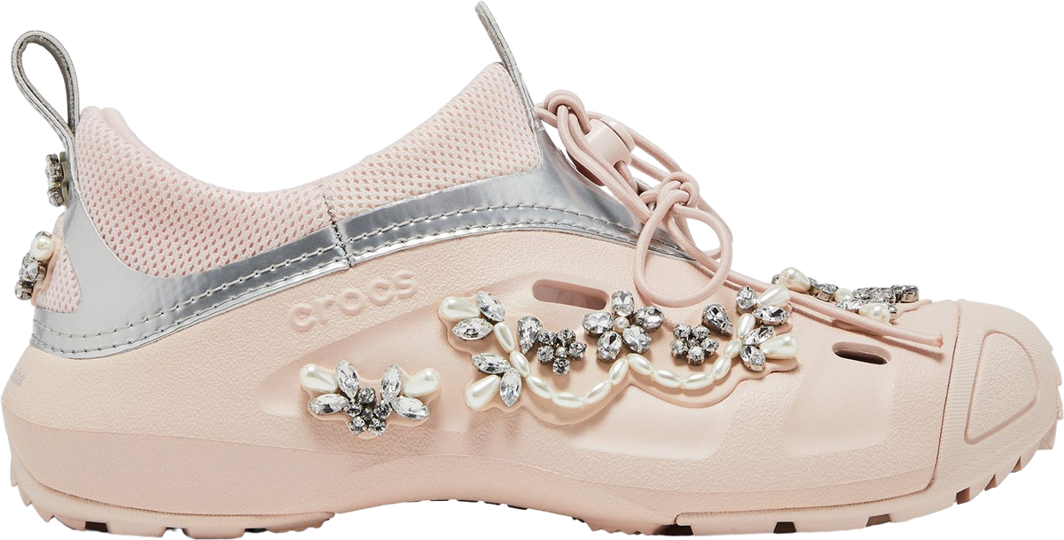 Simone Rocha x Crocs Quick Trail Low Quartz