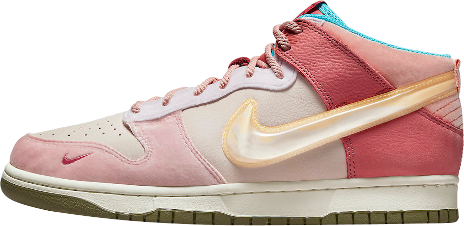 Social Status x Nike Dunk Mid Strawberry Milk