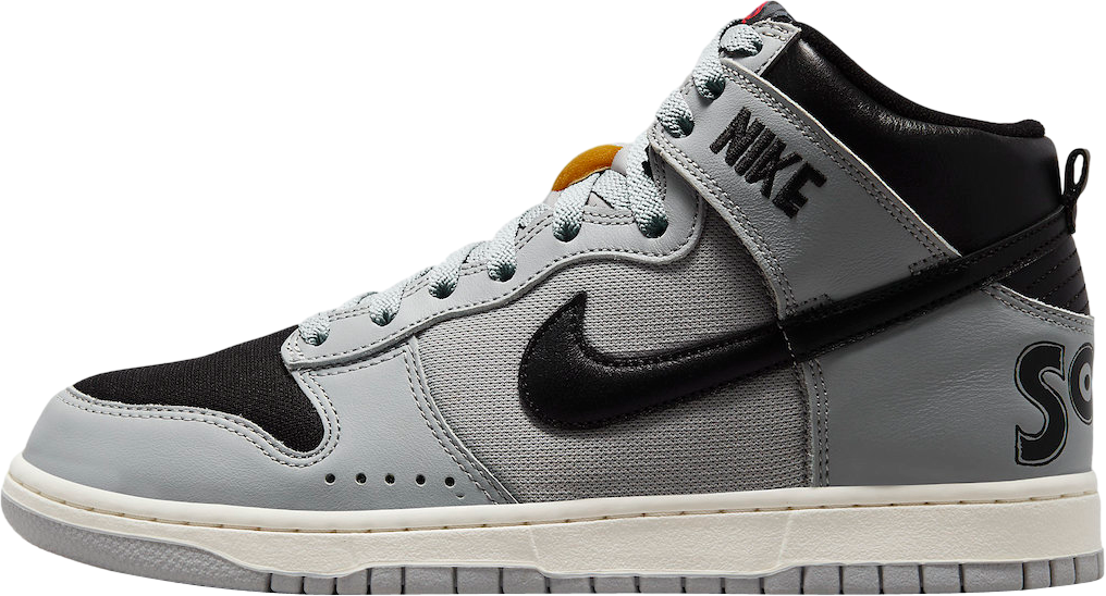 SoulGoods x Nike Dunk High Grey Black