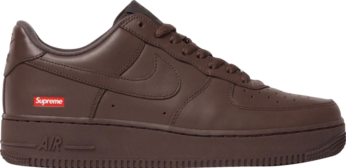 Supreme x Nike Air Force 1 Low Baroque Brown