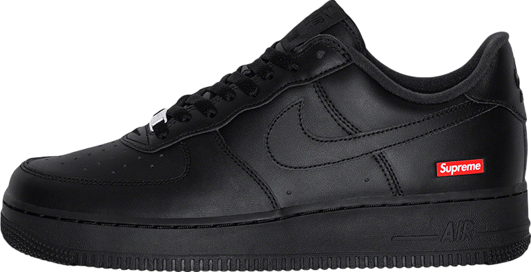 Supreme x Nike Air Force 1 Low Black