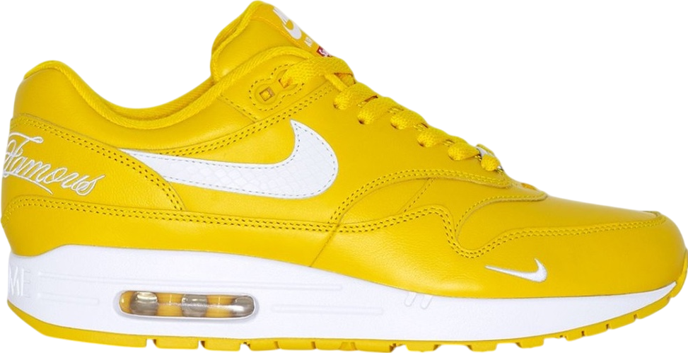 Supreme x Nike Air Max 1 Speed Yellow