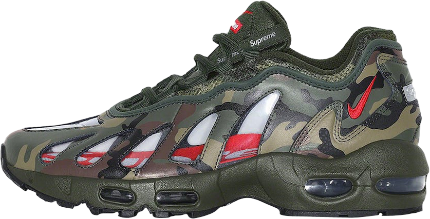 Supreme x Nike Air Max 96 Dark Army