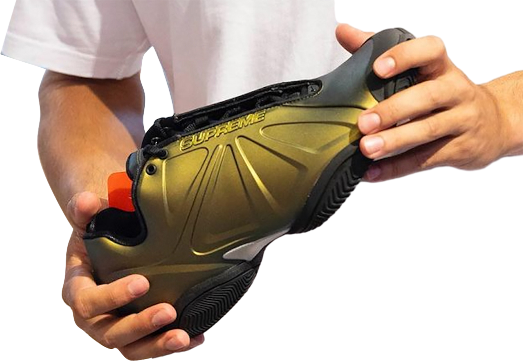 Supreme x Nike Air Zoom Courtposite Metallic Gold