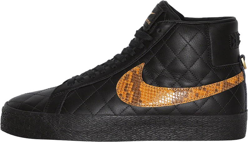 Supreme x Nike SB Blazer Mid Quilted Black
