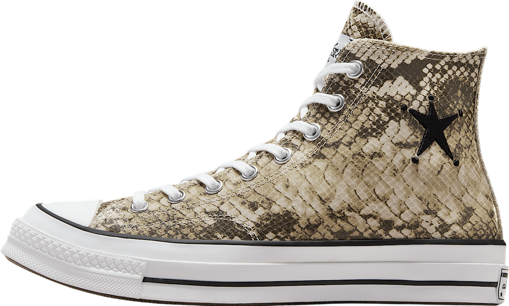 The Stussy x Converse Chuck 70 Snakeskin