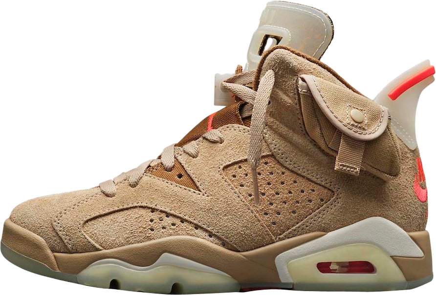 Travis Scott x Air Jordan 6 British Khaki
