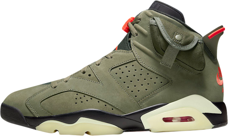 Travis Scott x Air Jordan 6 Medium Olive