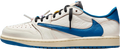 Travis Scott x Fragment Air Jordan 1 Low Sail / Military Blue