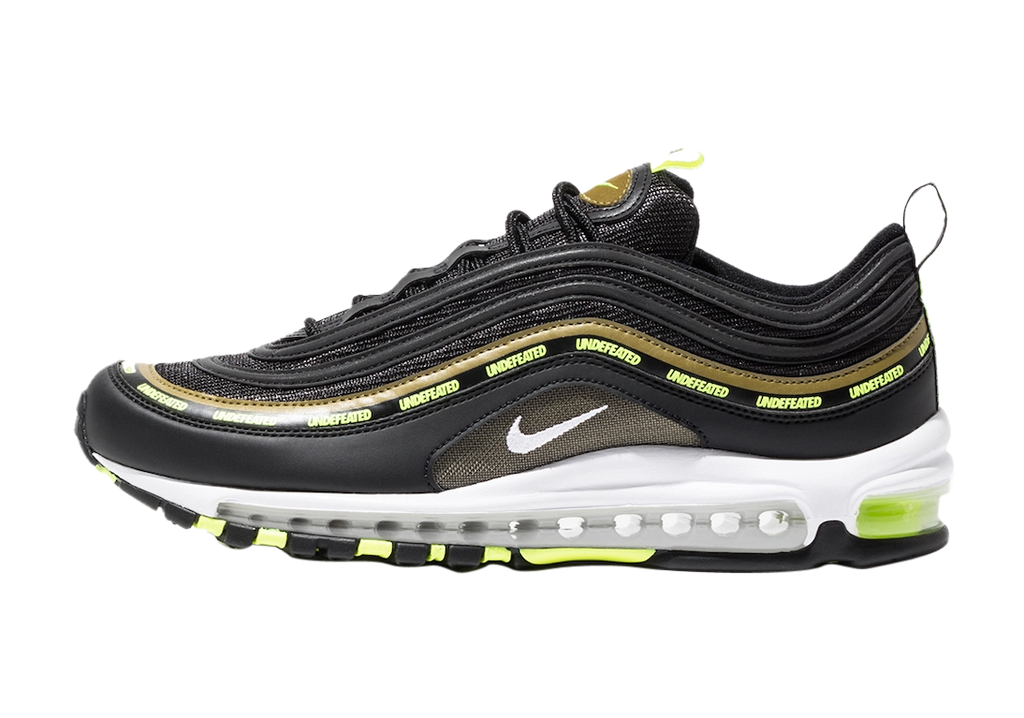 Undefeated x Nike Air Max 97 Black Volt