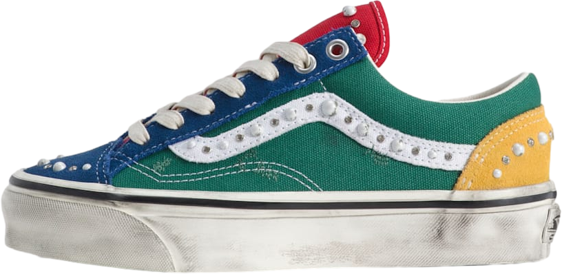 Vans Premium Old Skool 36 GS Pearlized Yacht Club Green Multi