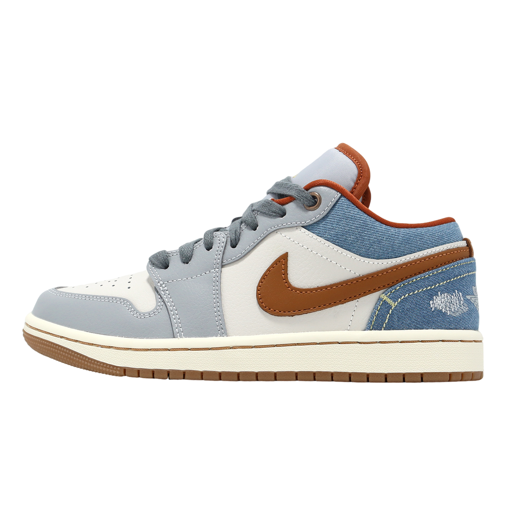 Wmns Air Jordan 1 Low Phantom / Amber Brown
