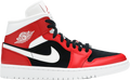 Wmns Air Jordan 1 Mid Gym Red Black
