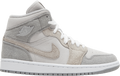 Wmns Air Jordan 1 Mid SE Particle Grey