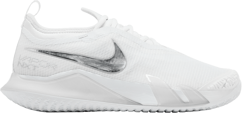 Wmns Nikecourt React Vapor Nxt White Metallic Silver